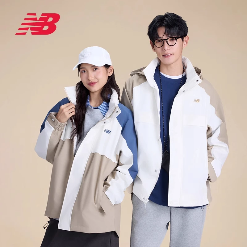【跑者美学】NB官方25秋季新品外套男女同款运动休闲夹克AMJ51310