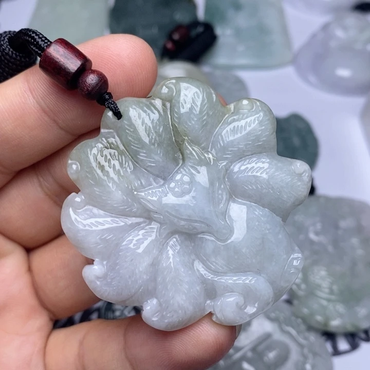 颈饰未镶嵌翡翠翡翠