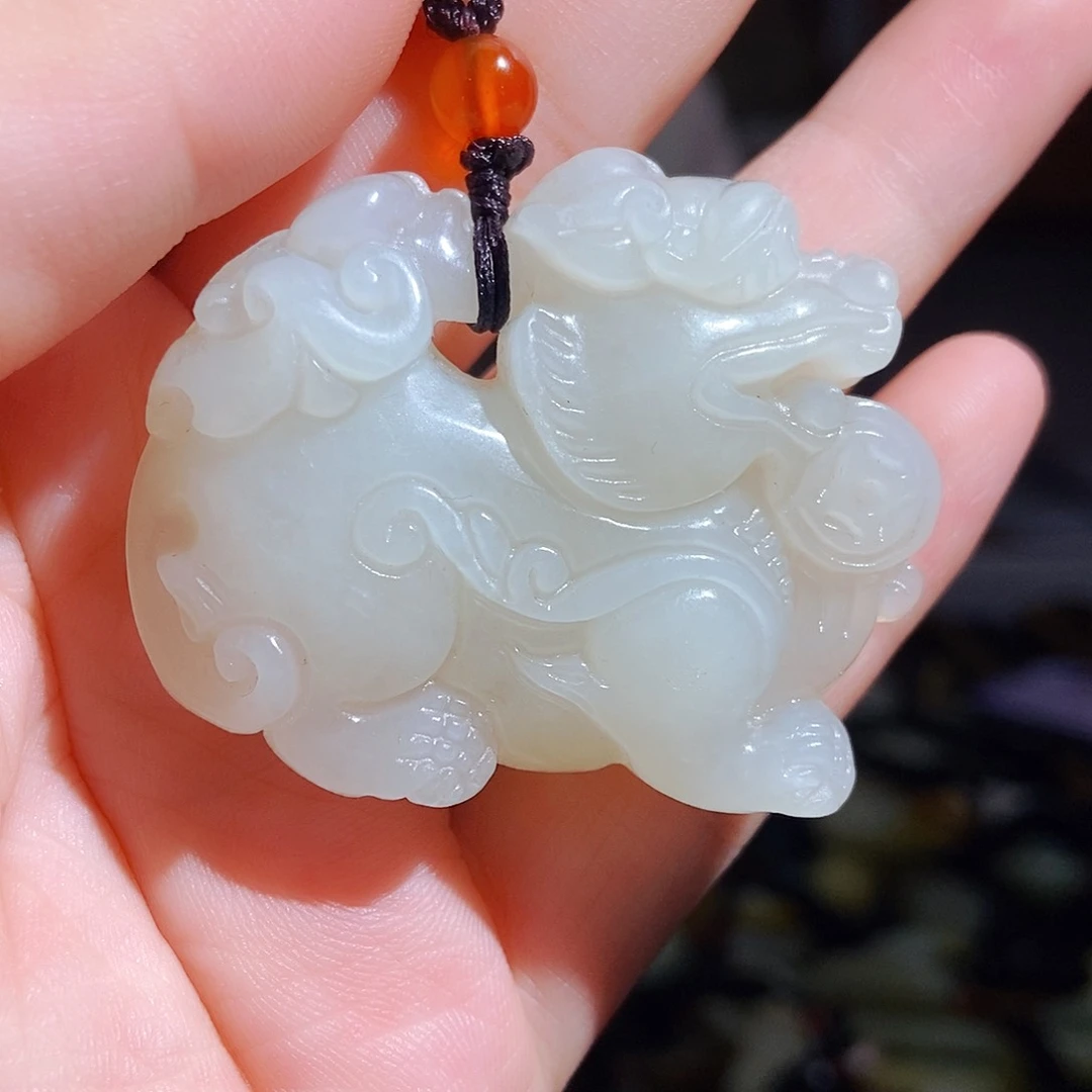 颈饰未镶嵌和田玉