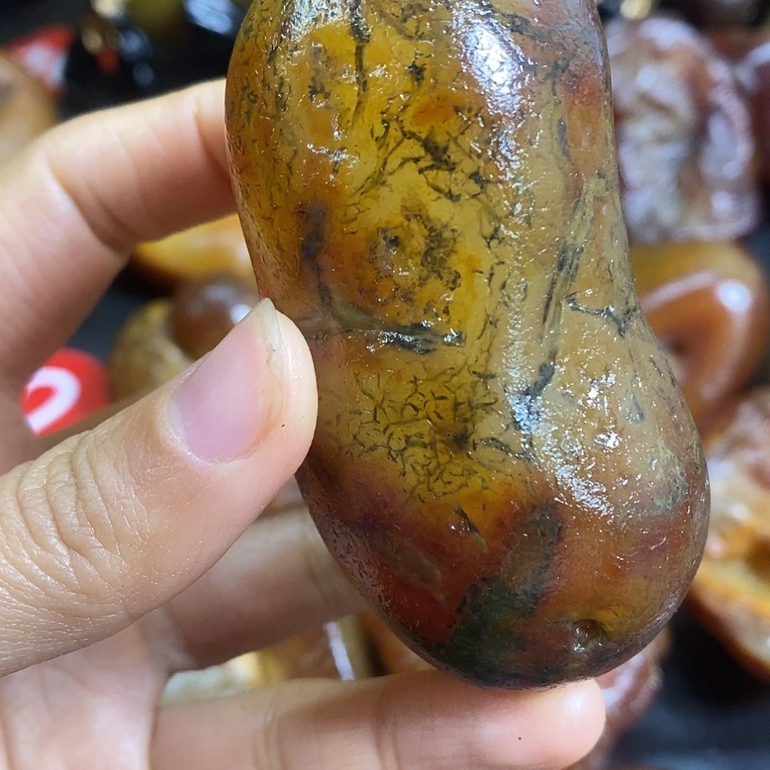 玛瑙/玉髓未镶嵌手把件