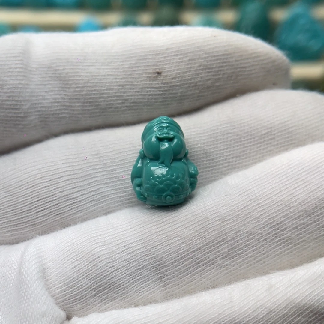 绿松石未镶嵌颈饰卡11.7-18.3