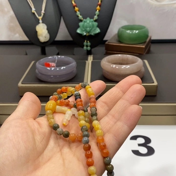 东陵石手镯未镶嵌我***欣