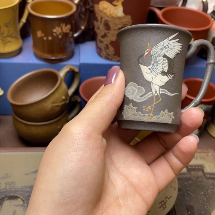 紫砂茶杯紫砂主人杯