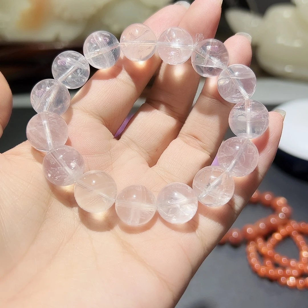 未镶嵌手链水晶喜马拉雅白幽灵9号