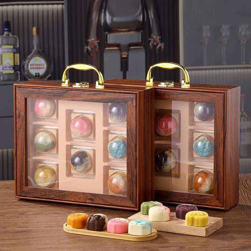 2025中秋节高端月饼礼盒广式流心月饼多口味企业团购定制送礼福利