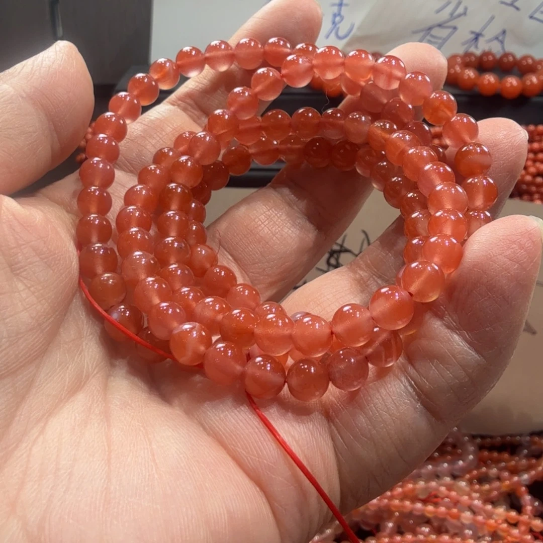 龟***宿南红玛瑙未镶嵌颈饰