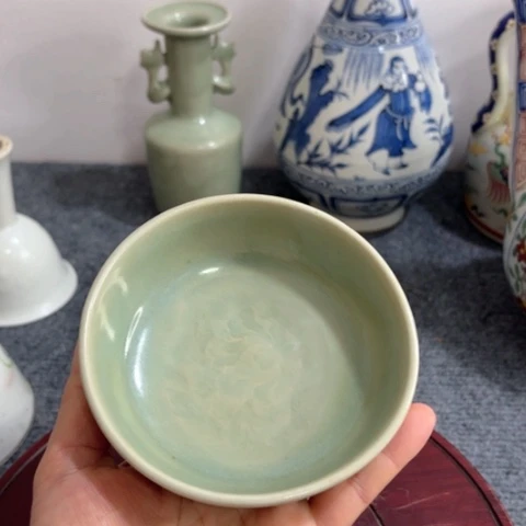 2****！一个全手工制作龙泉杯