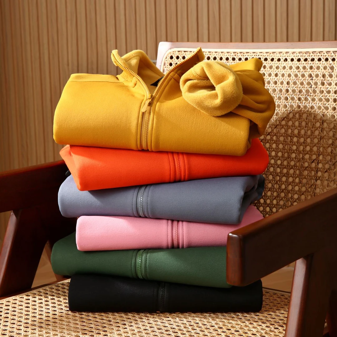 可外穿可内搭户外时尚运动高弹男女时尚百搭抓绒保暖立领打底卫衣