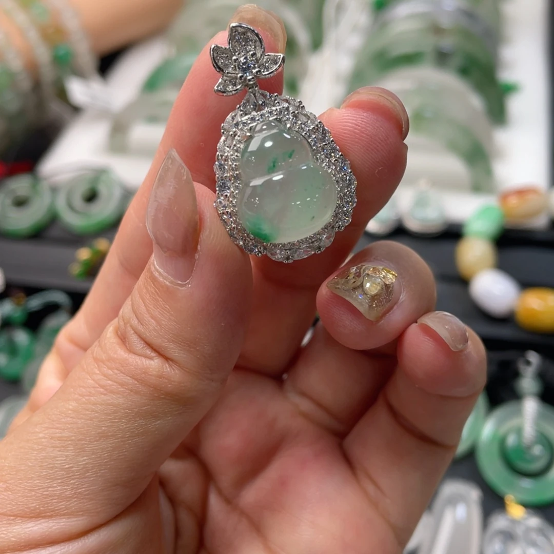 吊坠(不含链)未镶嵌石英质玉