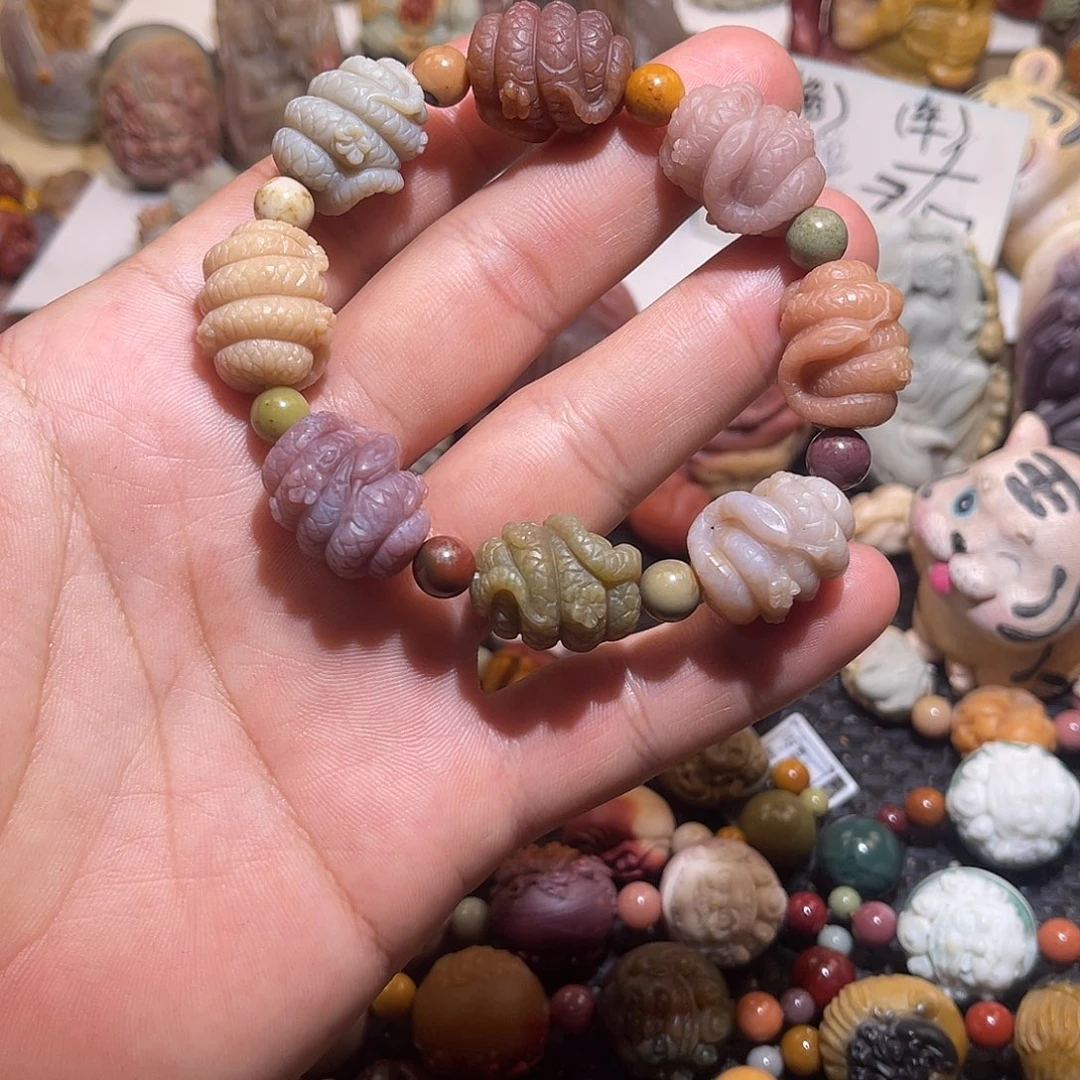 未镶嵌手串石英质玉