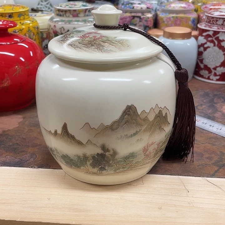 陶瓷罐茶叶罐密封罐