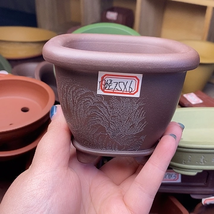 手工艺品琉璃宜兴紫砂精品花盆