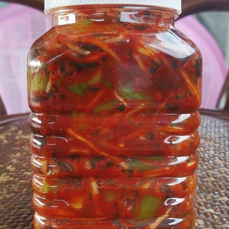 瓶装云南德宏保山爆炸腌菜750克酸辣下饭新腌制酸嫩脆爽口青菜杆