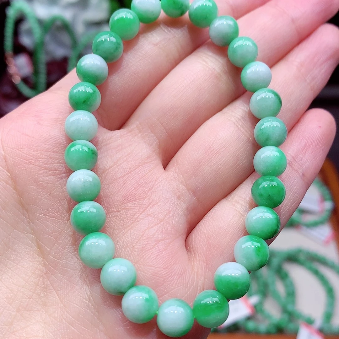 翡翠未镶嵌手链翡翠