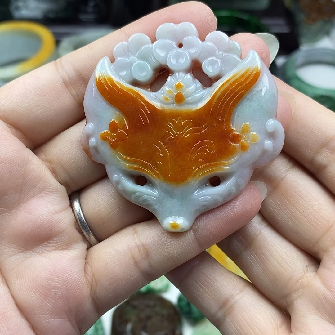 颈饰未镶嵌翡翠牌子