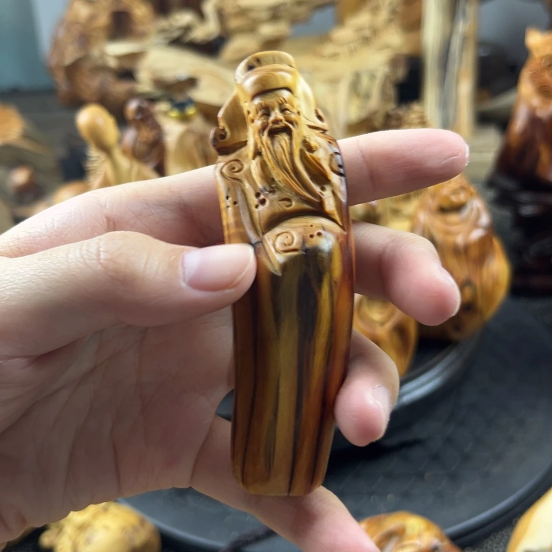 柏木（崖柏）崖柏财神爷