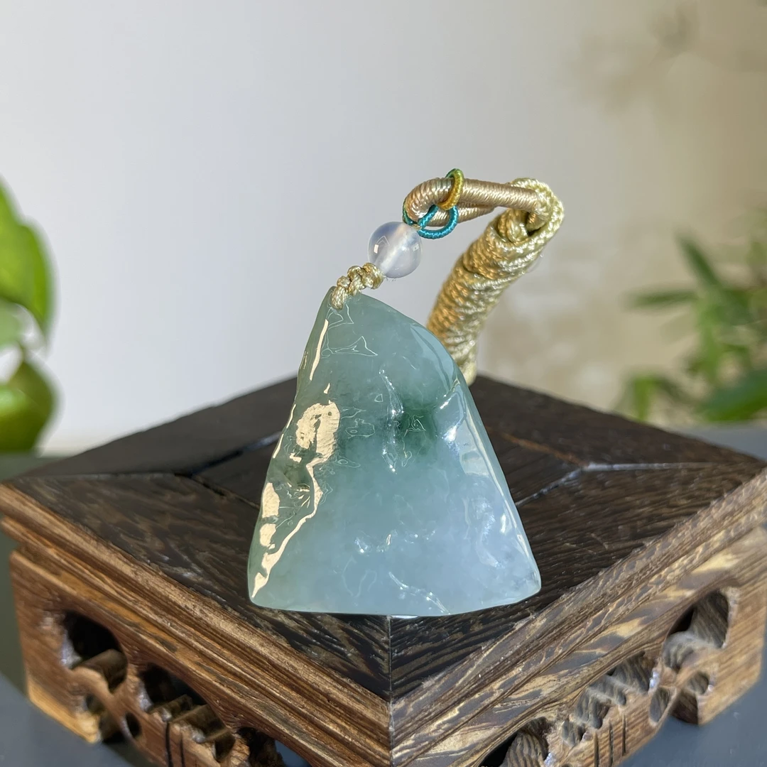 JTA17-23 精品天然翡翠A货原石吊坠