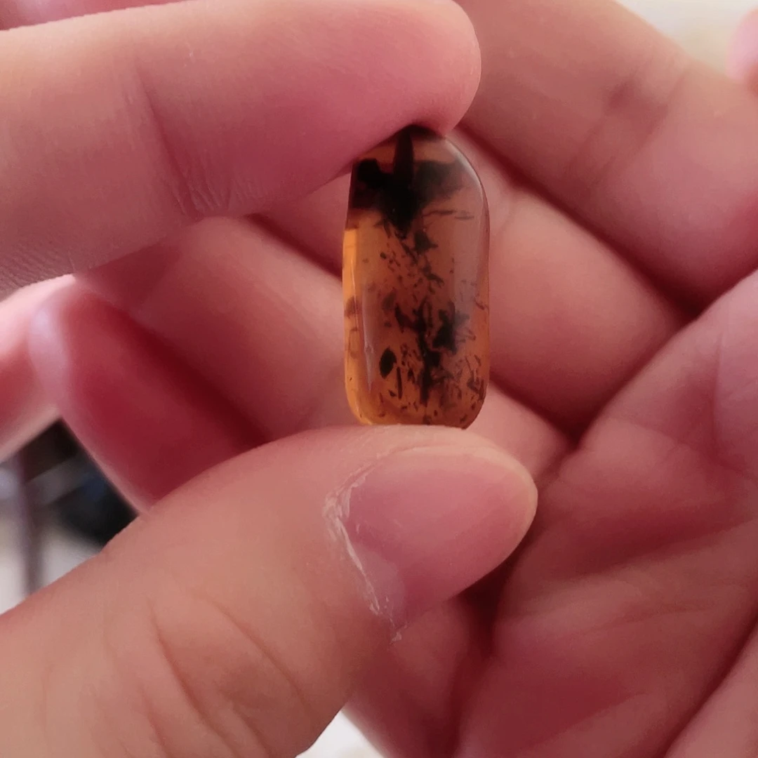 琥珀裸石未镶嵌大
