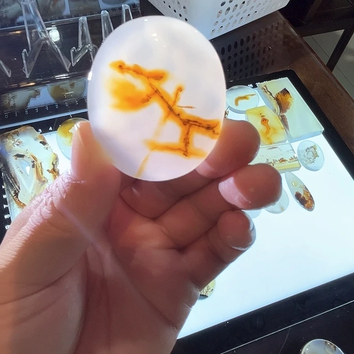 玛瑙/玉髓未镶嵌吊坠(不含链)