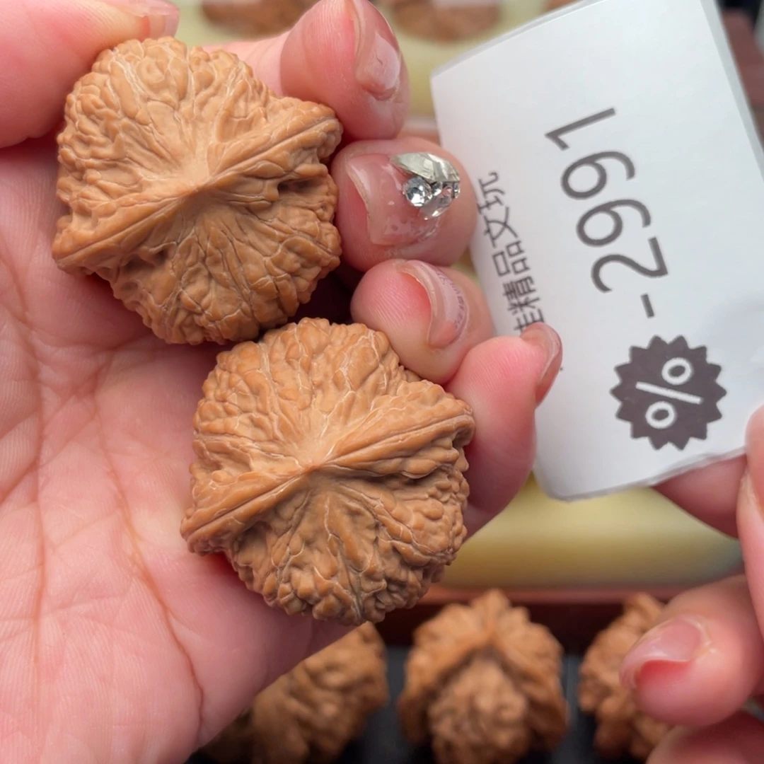 文玩核桃把件36毕业平底锅