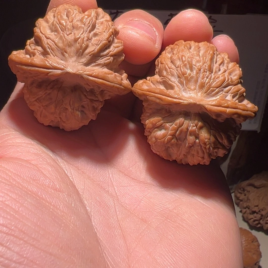 把件文玩核桃40尺全品血麒麟