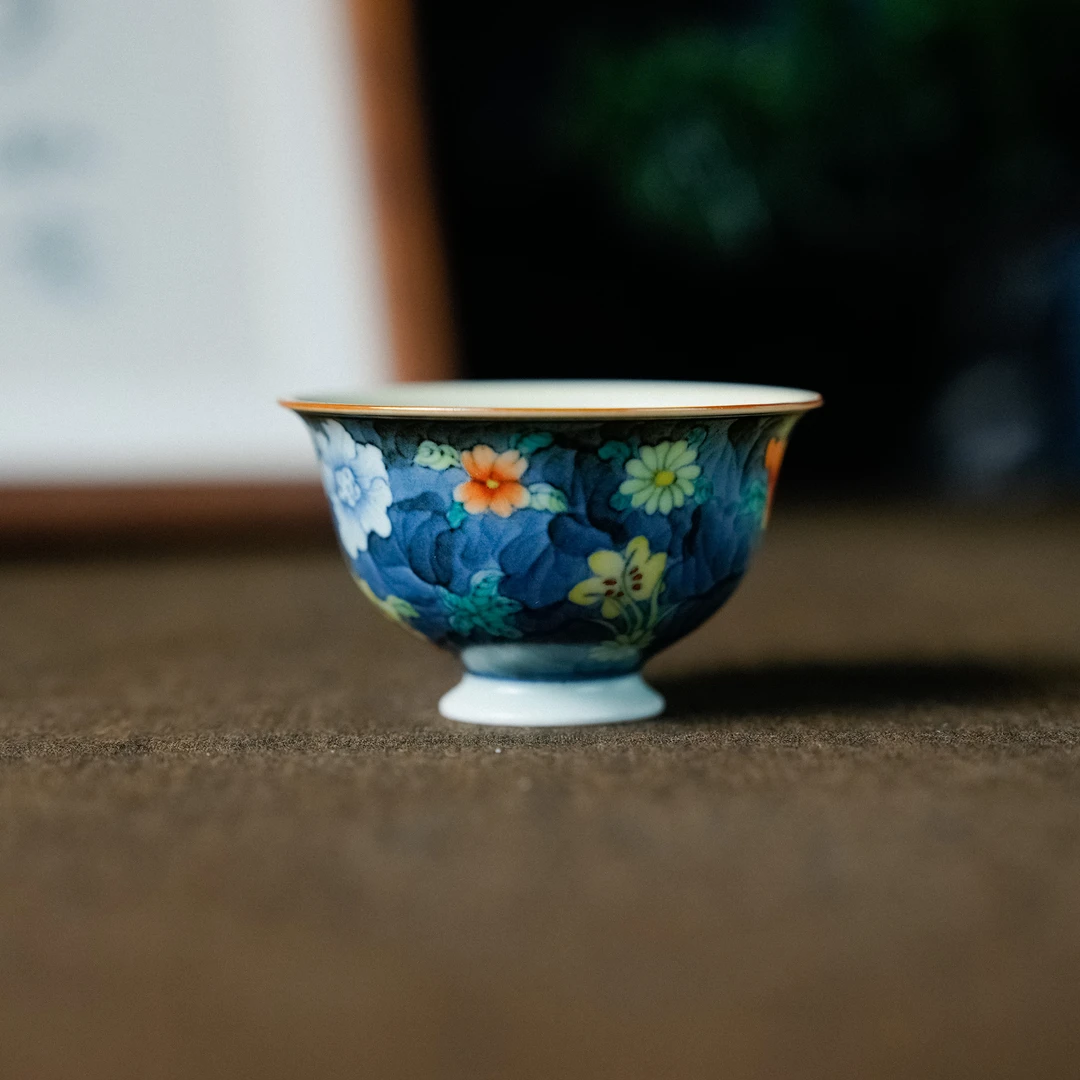 【霖溪】万花-霖溪山坊-主人杯  50ml（霖溪0107）预售
