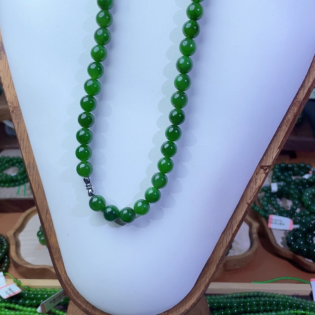 和田玉未镶嵌颈饰10