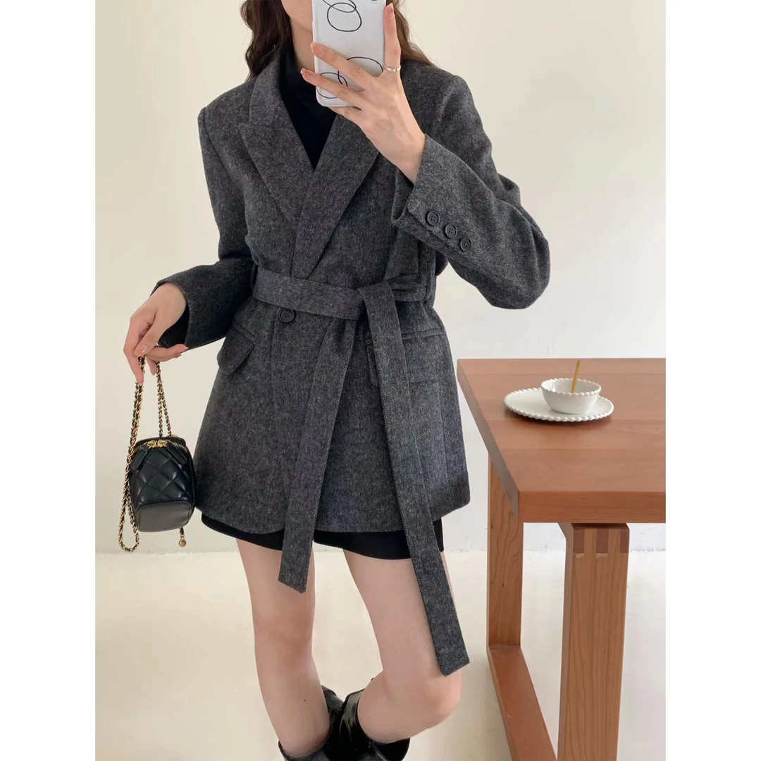 气质时尚百搭修身羽绒上衣外套 7005