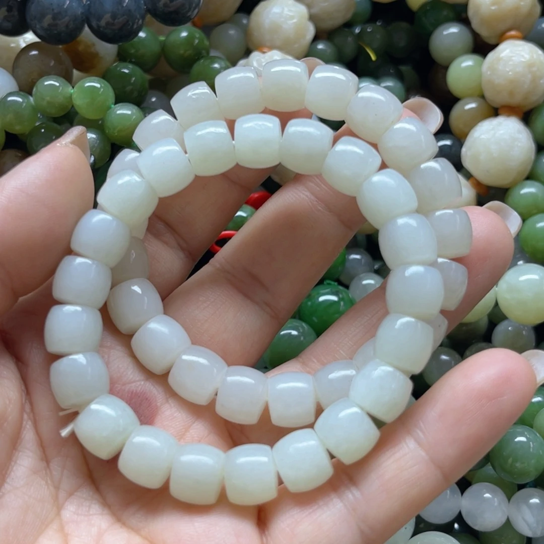 和田玉手链未镶嵌