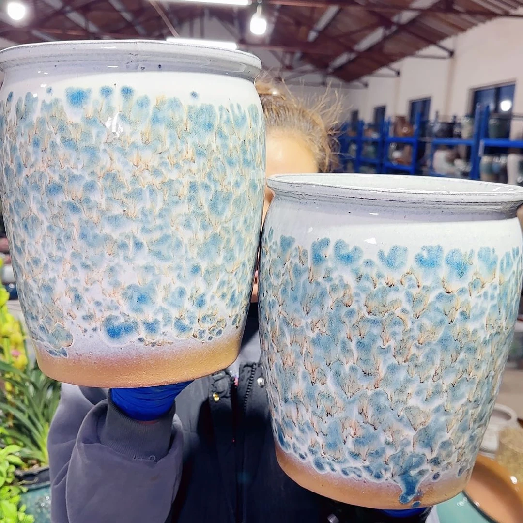 花盆紫砂高25宽20