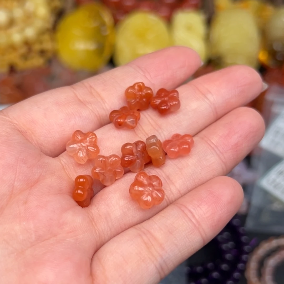 南红玛瑙未镶嵌吊坠(不含链)