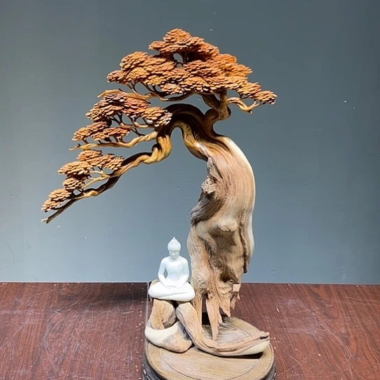 柏木木雕艺术作品欣赏