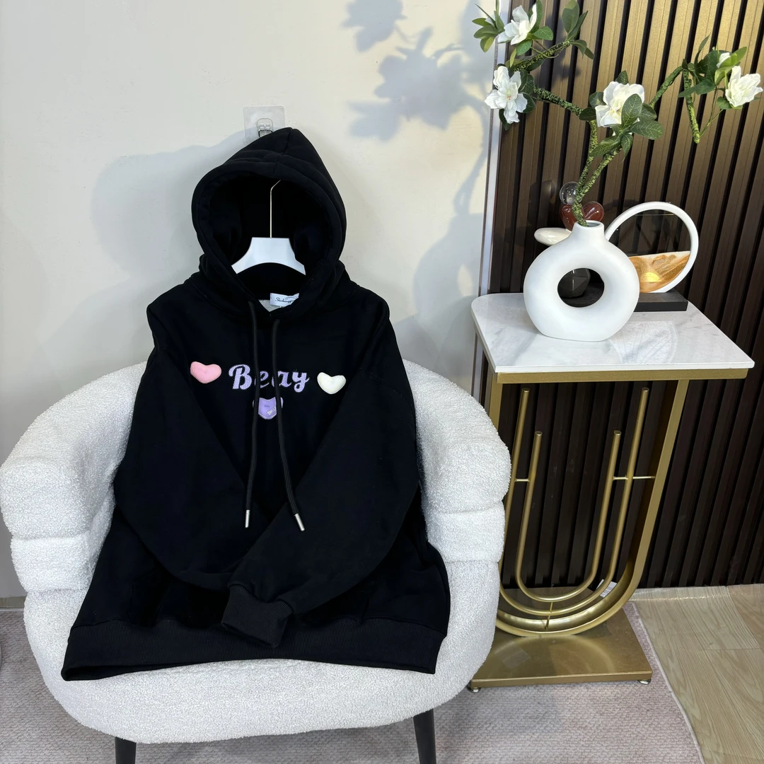 时尚潮流均码加绒卫衣（A90）