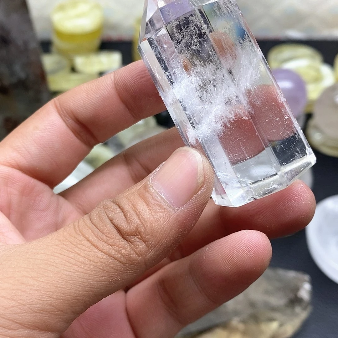 未镶嵌珠宝半成品水晶125水晶石