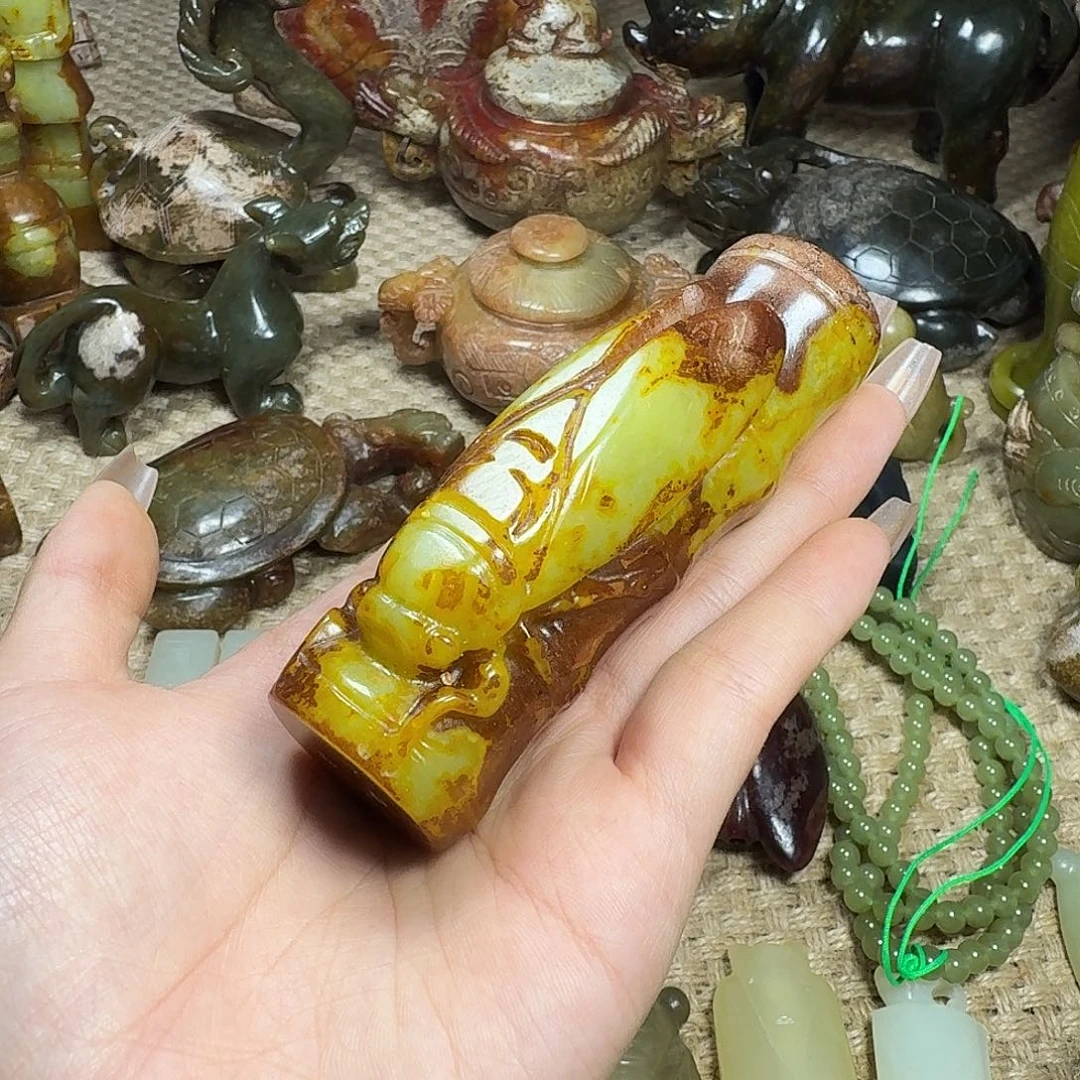 白玉菩提吊坠挂件