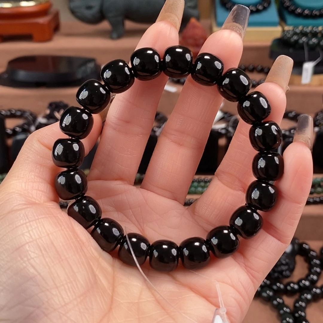 和田玉未镶嵌手链11