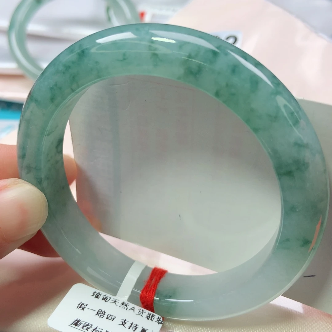 未镶嵌手镯翡翠1582号