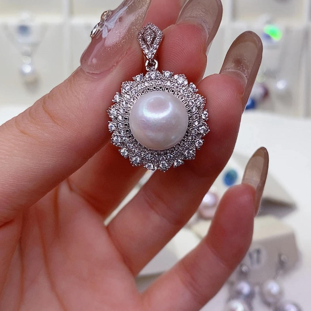 吊坠(赠链)未镶嵌淡水珍珠