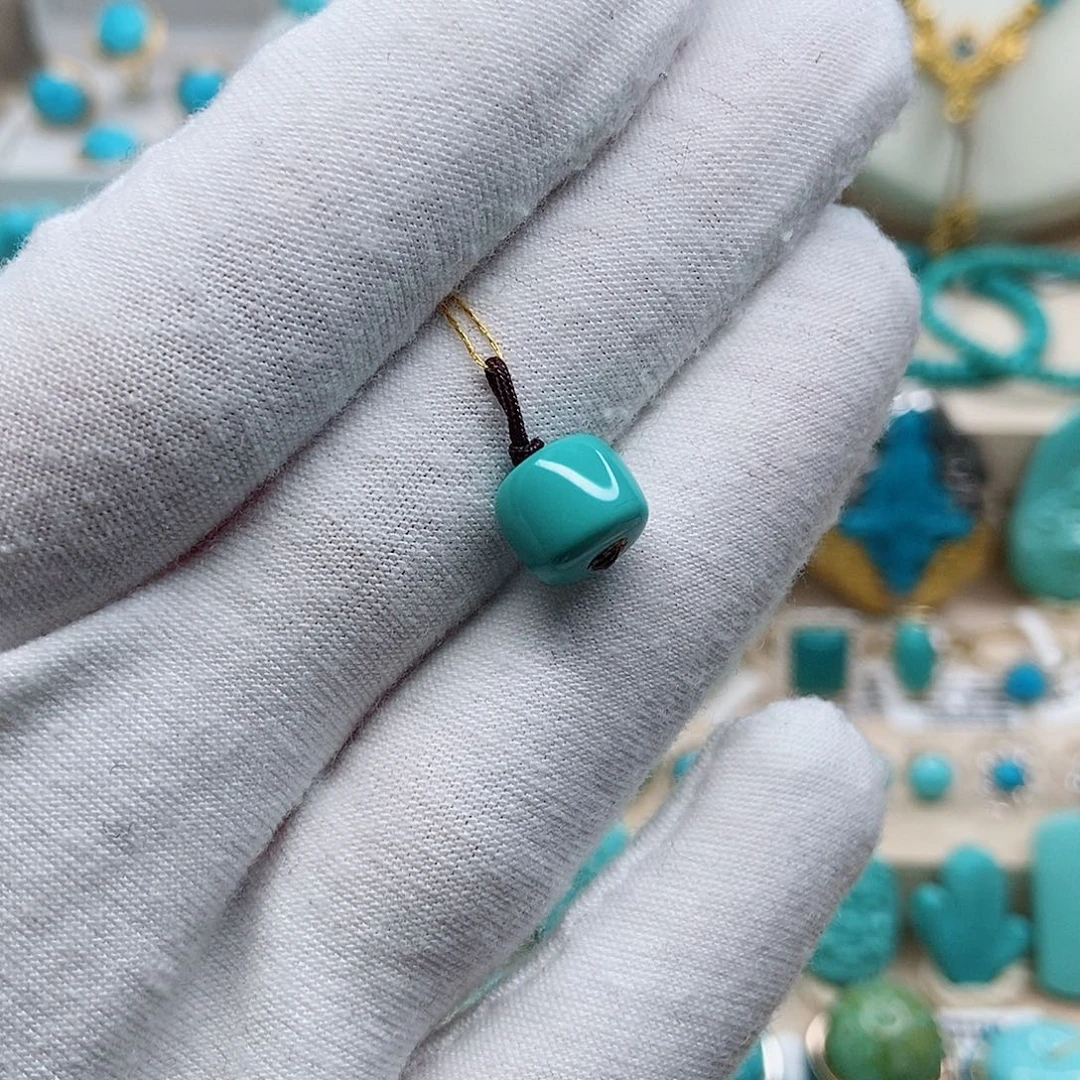 绿松石珠宝奇石未镶嵌