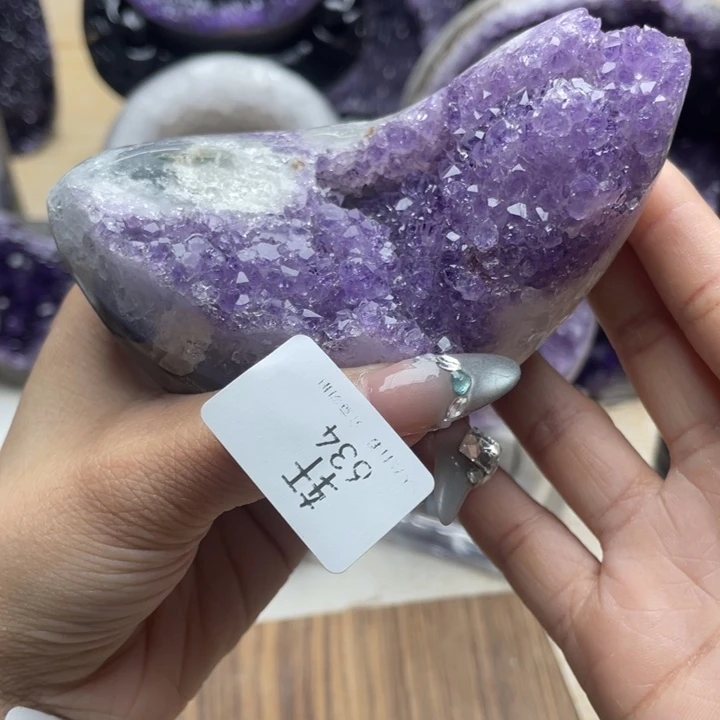 未镶嵌紫晶大型摆件（非配饰）