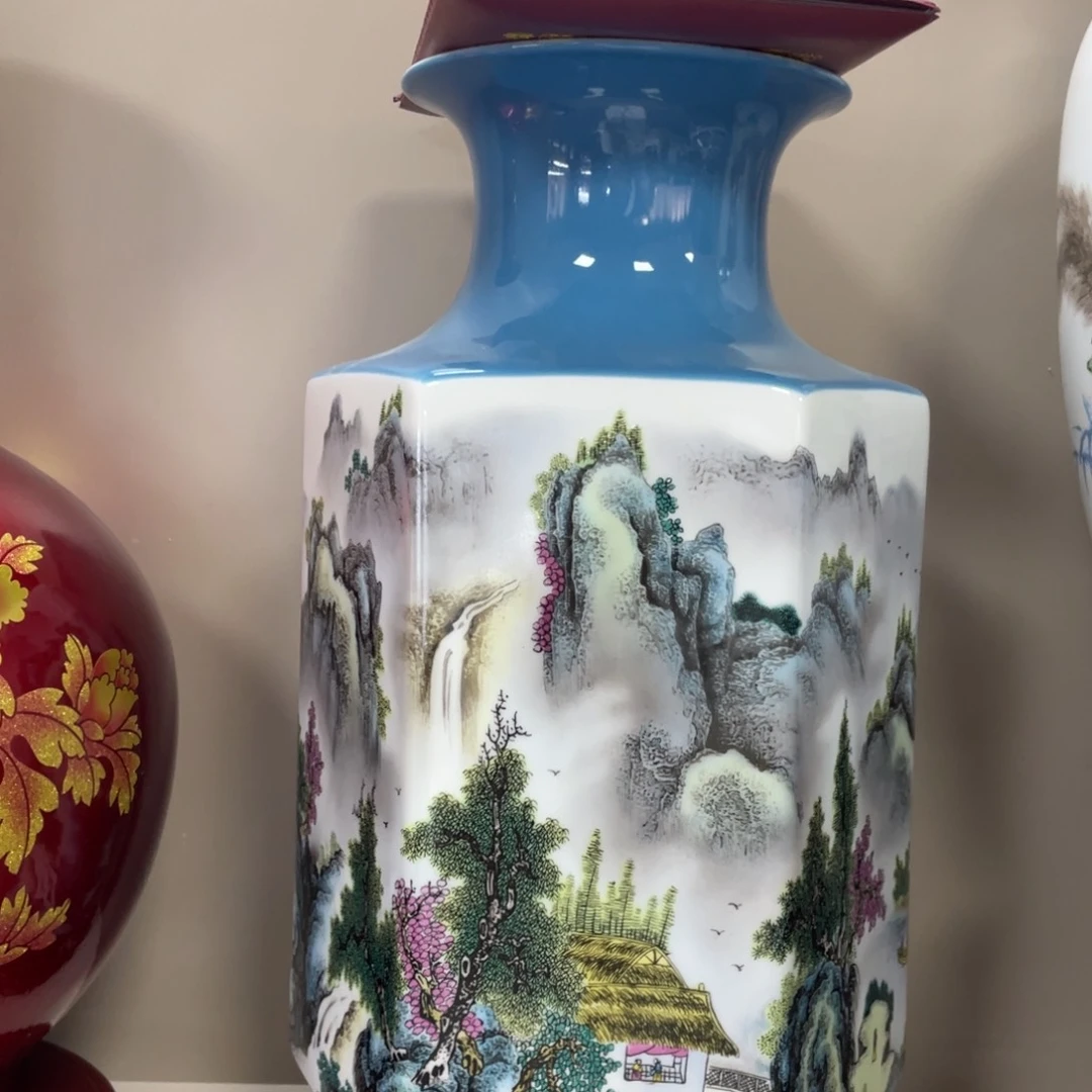 摆件景德镇陶瓷现代工艺品摆件