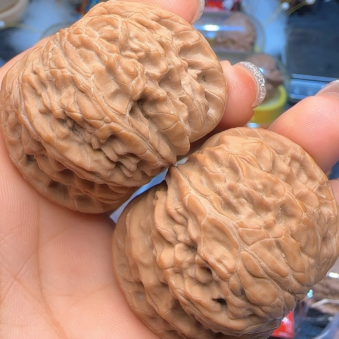 吊坠文玩核桃44蝴蝶磨