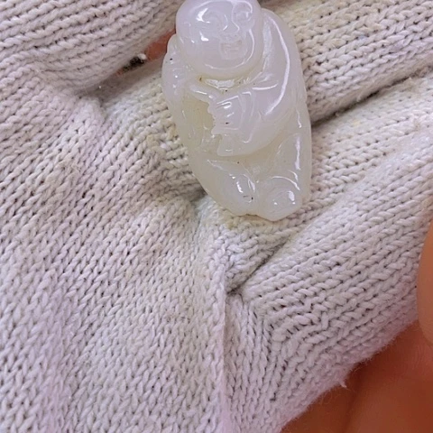 和田玉（白玉）挂件未镶嵌