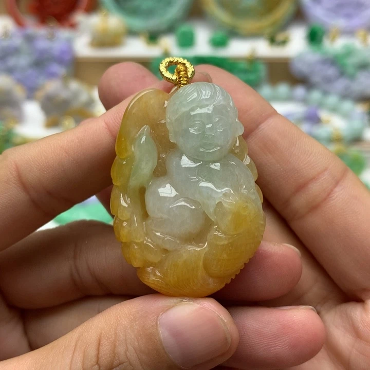 颈饰未镶嵌翡翠翡翠
