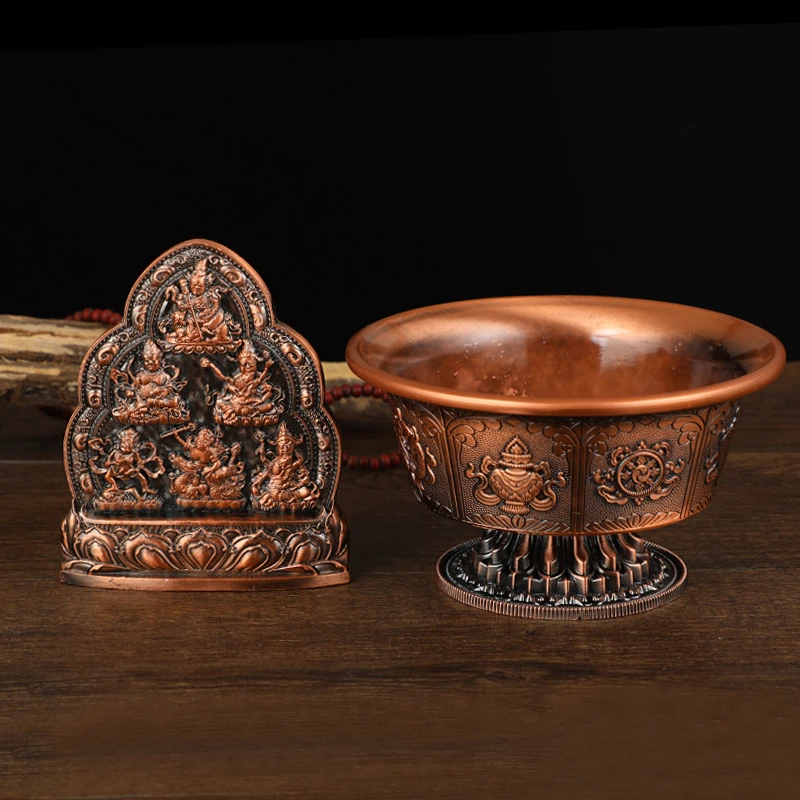 【新疆西藏包邮】六路水财神合金款摆件佛像家居客厅装饰供佛摆件