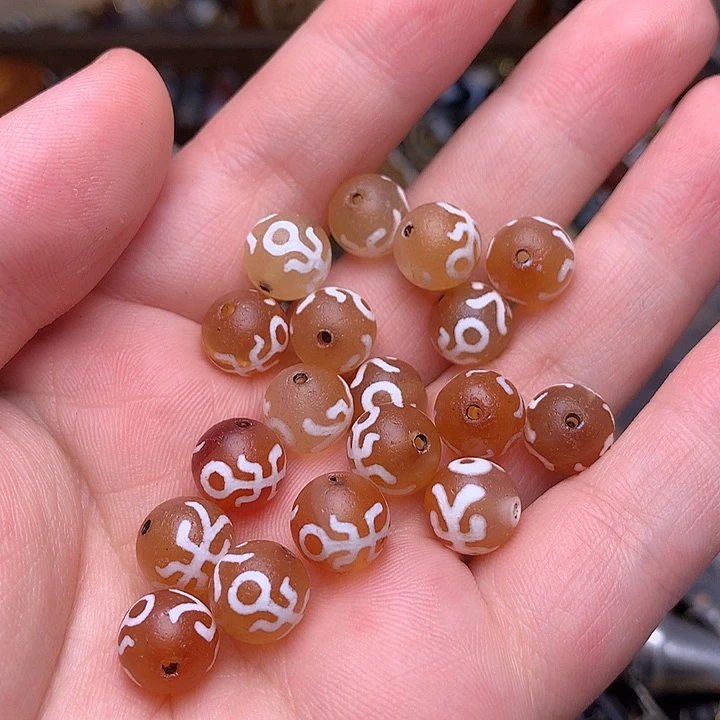 玛瑙/玉髓发10个未镶嵌