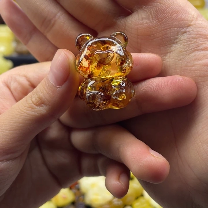 琥珀未镶嵌裸石天然琥珀蜜蜡