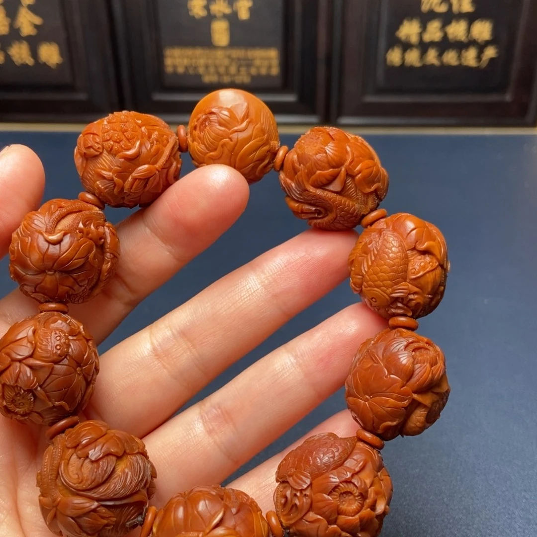 橄榄核手串/手链橄榄核雕