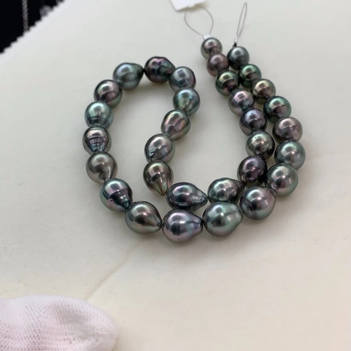 银S925镶嵌颈饰海水珍珠