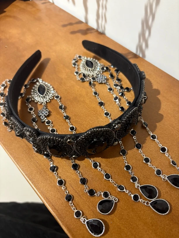 民族风黑色重工发饰【省外不包邮】福利款Wu售后